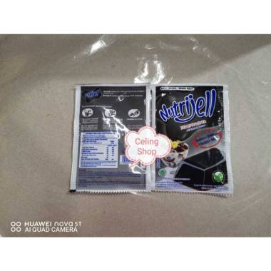 nutrijel NUTRIJELL rasa CINCAU HITAM agar jelly powder 10gr