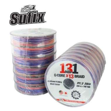 SENAR PE SUFIX 131 G-CORE X13 MULTICOLOUR CONNECTING - PE 2.0 PE 3.0