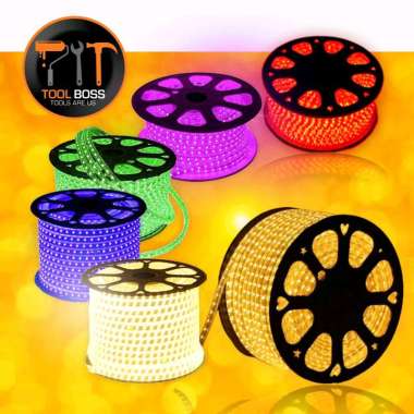 LED STRIP 5050 220 V - METERAN SUPER TERANG RMD 1 METER