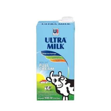 Ultra Milk Susu Uht Full Cream 1 liter | Susu Cair Uht Full Cream