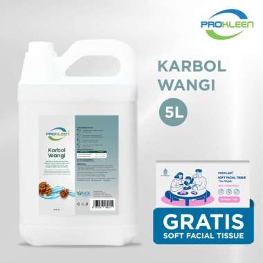 [FREE GIFT] Karbol Sereh / Cemara Antibacterial PREMIUM PROKLEEN 5L Cemara