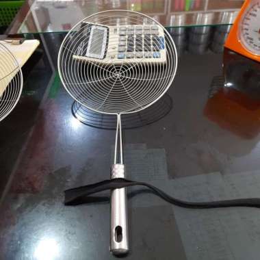 Saringan / Serok Stainless Gorengan 20 Cm