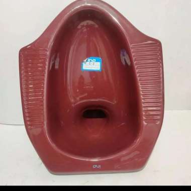 Toilet Closet Kloset Jongkok Ina C2 Biru Maroon Hijau Beige Ivory Merah Maroon