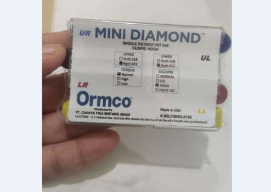 Ormco Bracket Mini Diamond Roth slot .022
