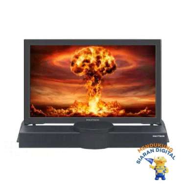 Polytron LED TV 24 Inch HD Ready PLD-24B8550 Cinemax Soundbar Garansi Resmi