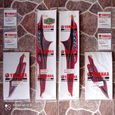 Stiker Striping Graphic Yamaha Mio Sporty CW Merah 2006 Original