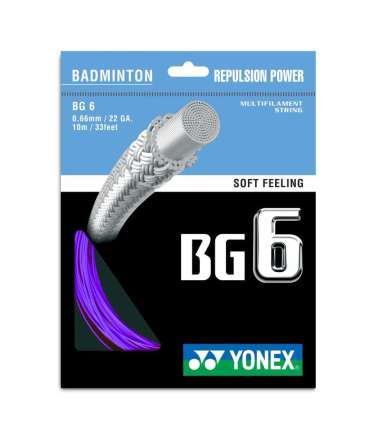 YONEX BADMINTON GUT BG 6 LAVENDER