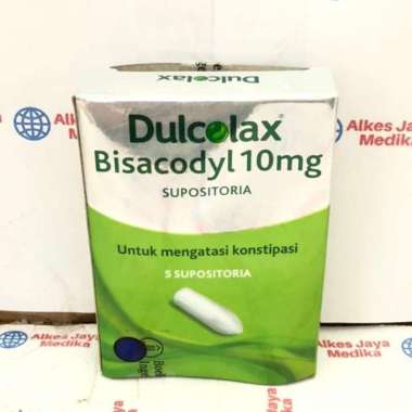 Dulcolax 10mg Supositoria Adult Satuan - Pelancar BAB Dewasa