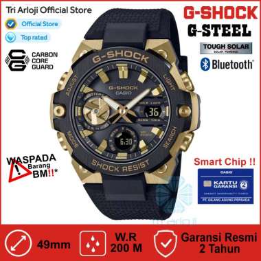 Casio G-SHOCK GST-B400GB-1A9DR Jam Tangan Pria GSHOCK G-STEEL GSTB400 GST-B400GB-1A9 Gold