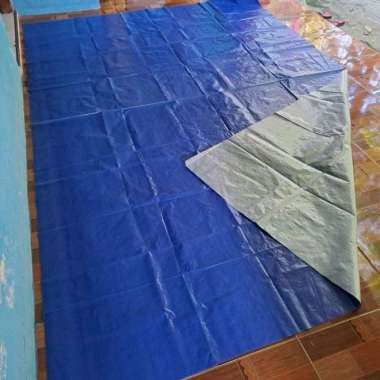 Terpal plastik A5 Gelaran jemur padi gabah kolam ikan 2x3 m, Murah a
