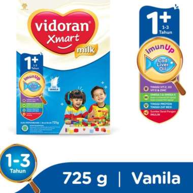 Promo Harga Vidoran Xmart 1 Vanilla 725 gr - Blibli