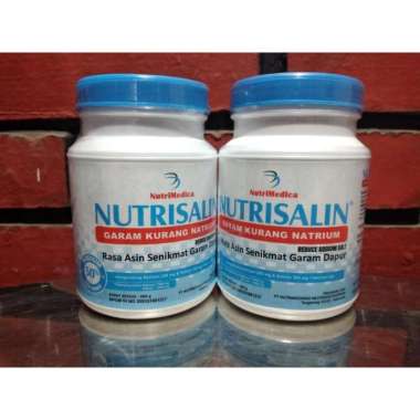 Nutrisalin Garam Sehat untuk Diet dan Hipertensi/Darah Tinggi 400 gram
