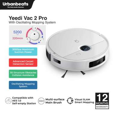 Ecovacs Yeedi Vac 2 Pro Robot Vacuum Cleaner Mop