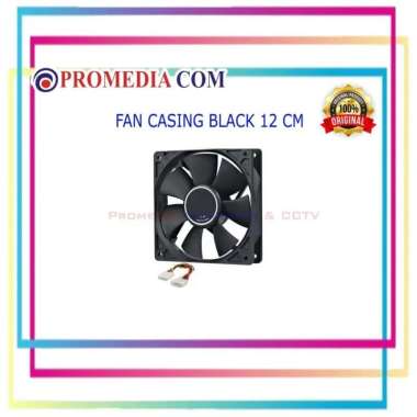 FAN CASING PC BLACK 12CM