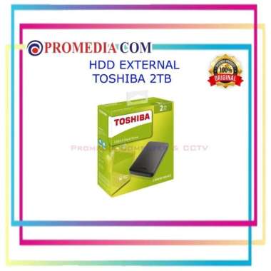 HARDISK EXTERNAL TOSHIBA 2TB