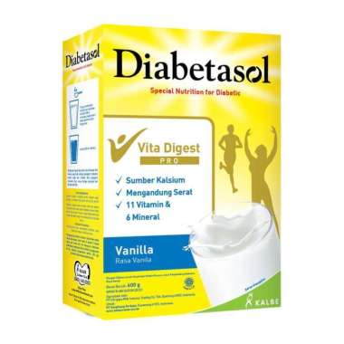 DIABETASOL VANILA 600GR