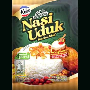 1 SACHET KOBE Bumbu Aduk NASI UDUK 1 SACHET Langsung Aduk Di Nasi Hangat