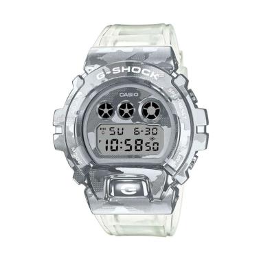 Casio G-SHOCK GM-6900SCM-1DR - Jam Tangan Pria - Transparan - GM6900 Putih