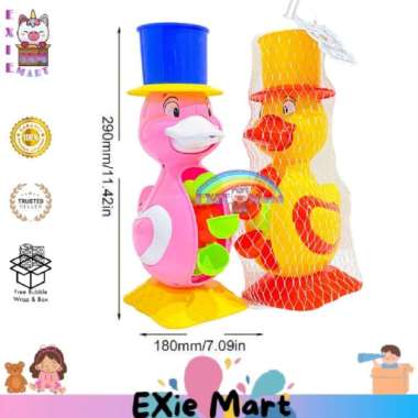 Mainan mandi bayi anak Ikan bergerak Paus Kurakura Penyu air model Berenang diputar Bath toys Murah 