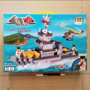 Lego Kapal Perang Besar 370 Buah