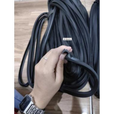 KARET 078B C BESAR HITAM BLACK KACA MATI 40 METER KARET 078B C HITAM