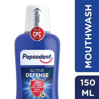 Pepsodent Mouthwash Active Defense [150 mL] --