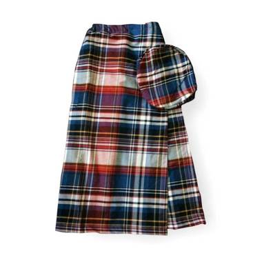 Mukena Dinda C16 Sarung Celana Anak - Royal Blue Red