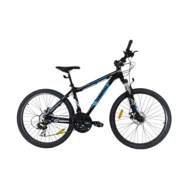 TABIBITHO MTB Fireball Sepeda Gunung - Hitam [26 Inch]