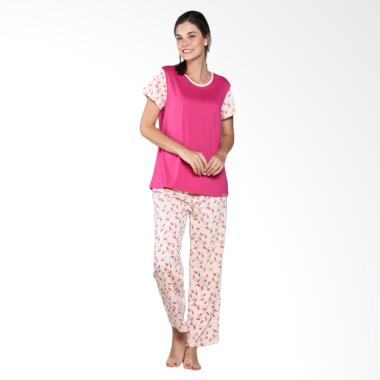 Puppy Elsa Sleep Wear 81601 32571 DF-LN Baju Tidur Wanita