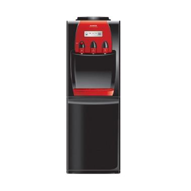 Sanken HWD-999 SH Dispenser - Hitam Merah [Top Loading]