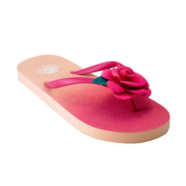 Megumi Rosemary Sandal Wanita Flip Flop - Fuchsia