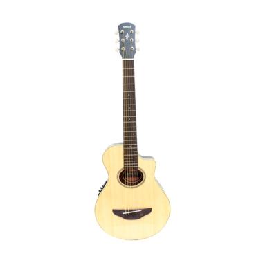 Yamaha Gitar Mini Akustik Elektrik APX-T2 - Natural Beige Brown