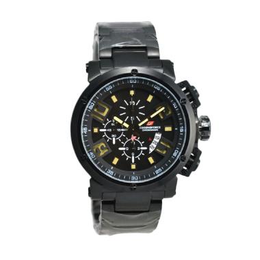Chronoforce 5228MB Jam Tangan Pria - Hitam Kuning Black/Yellow