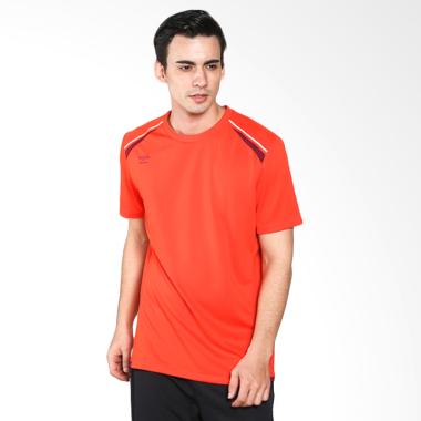 Umbro Medusae Poly Tee Kaos Olahraga Pria - Red 64312U-EA9
