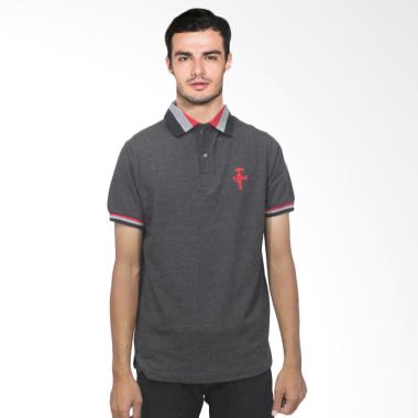 Fyasko Wangki RGB Man Polo Shirt - Black Two Tone