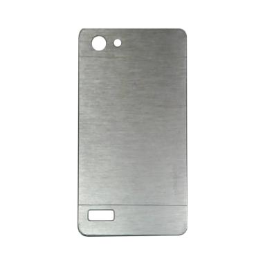 Motomo Metal Hardcase Casing for Oppo A33 or Neo7 - Silver