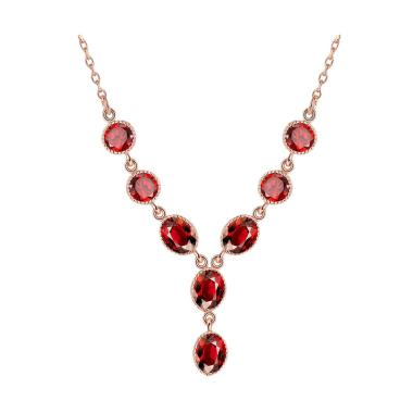 Bella & Co Necklace KZCN138-A Aksesoris Lapis Emas Kalung