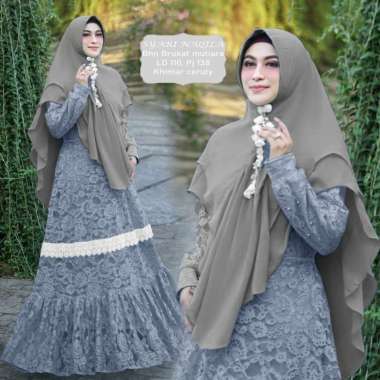 Baju Gamis Pesta Brokat Harga Terbaru Juni 2021 Blibli
