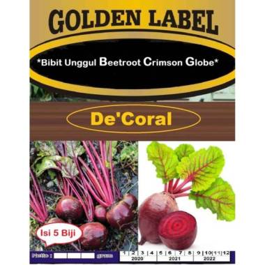 Bibit Beetroot Crimson Globe| Benih Bit Crimson |Bibit Buah Bit