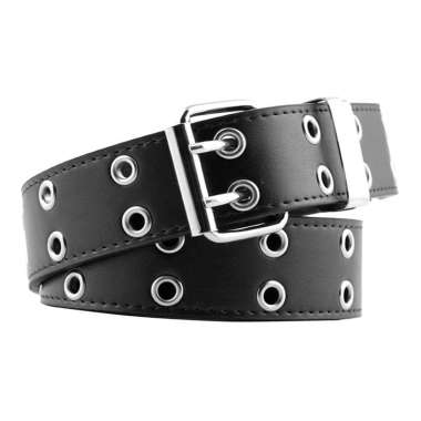 Promo Women Punk Belt Double Grommet 