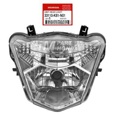 AHM 33110-K81-N01 Reflektor Lampu Depan Beat Fi eSP Eco Street 2016 2017 2018 2019