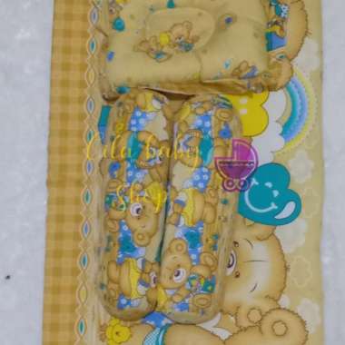 SET KASUR BANTAL PEYANG GULING BAYI MOTIF KARAKTER MY BABY KADO BAYI