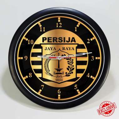 (ISTIMEWA & BAGUS) JAM DINDING PERSIJA GOLD - LIMITED EDITION