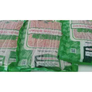 Aroma Smoked Beef Rasher Daging Sapi Asap 1 kg