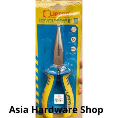 LIPPRO Tang Lancip 6" Long Nose Pliers CRV
