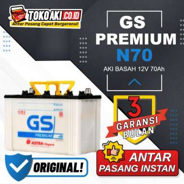 GS Premium N70 Aki Mobil
