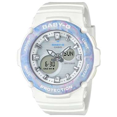 CASIO ORIGINAL - CASIO BABY-G PASTEL BGA-270M-7ADR - JAM TANGAN WANITA JAM WANITA RO - RUBBER BABYG 
