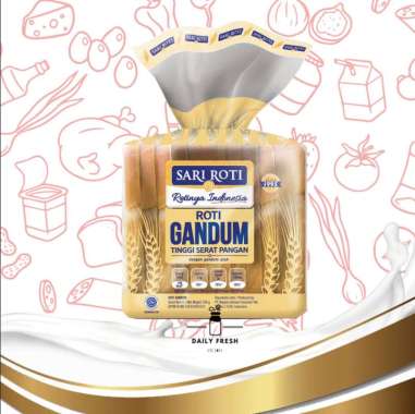 SARI ROTI TAWAR GANDUM 350 GRAM