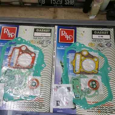 RIKO Paking Perpak Honda Cub C70 Super Cup C700 C-70 C-700 Fullset Blok Head Magnet Kopling Bak Bloc