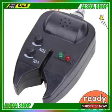 Alarm Gigitan Ikan Adjustable Warna Hitam Joran Pancing